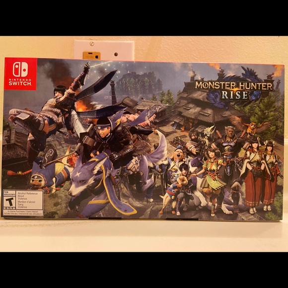 Nintendo Switch Monster Hunter Rise Deluxe Edition - Picture 4 of 5